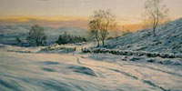 Snow Scene Landscape Print